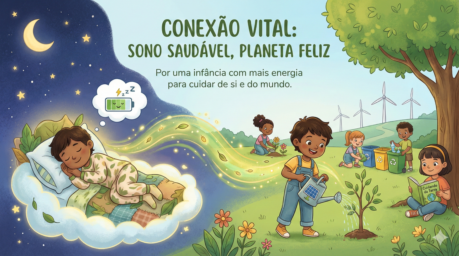 Briefing: A Importância do Sono e a Conscientização Ambiental na Infância