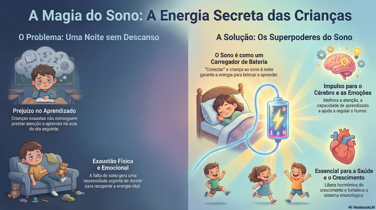 A Importância do Sono para o Desenvolvimento das Crianças